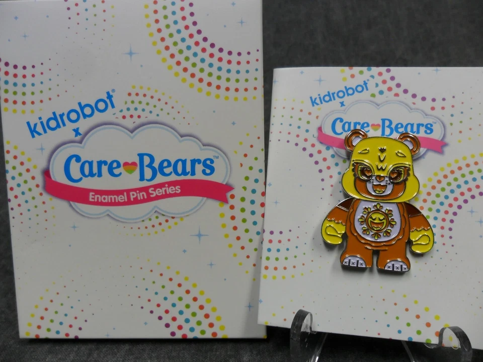 Kidrobot Care Bears NEW * Funshine Bear * Enamel Pin Blind Box 2/20 Metal - Image 1 of 4