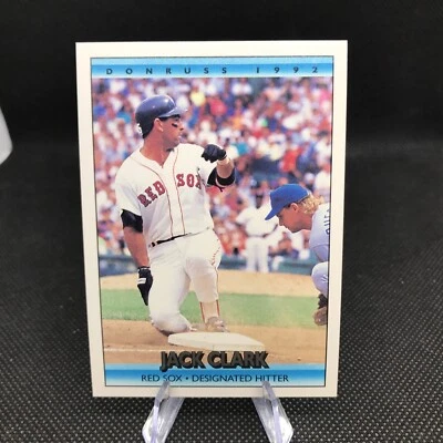 1992 Donruss #169 Jack Clark Boston Red Sox - Image 1 of 2