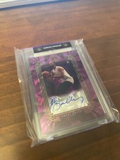 2022 Super Glow AMARI BAILEY RC Rookie AUTO 1/1 PURPLE CRACKED ICE Refractor