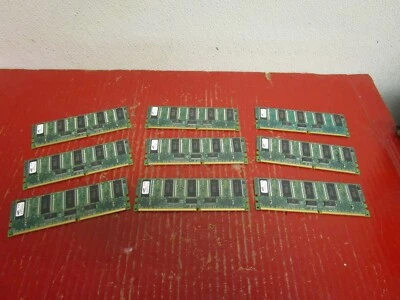 LOT OF 9 SAMSUNG MEMORY MODULE CIRCUIT BOARD M383L1713BT1-CA0 M383L3313T1 - Image 1 of 4