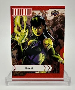 2022-2023 Upper Deck Marvel Annual SERSI - Picture 1 of 9