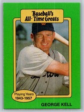 1987 Hygrade All-Time Greats #NNO George Kell Near mint or better
