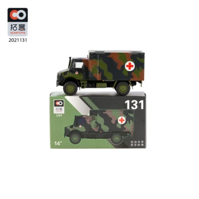 X CAR TOY 1/64 Unimog Field Rescue Vehicle alloy cartoy  #131 gift - Image 1 of 4