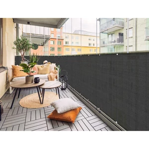 3' 4' 5' 6' tall Balcony Fence Windscreen Privacy Screen Shade Cover Garden Pool - Picture 1 of 17