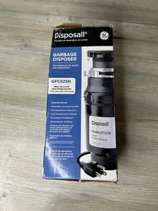 GE Garbage Disposal 1/2 HP Continuous Feed Disposer (GFC525N) GENUINE NEW - Picture 1 of 3