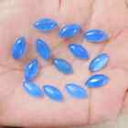Wholesale Lot Natural Blue Chalcedony 8X16 Mm Marquise Cabochon Loose Gemstone