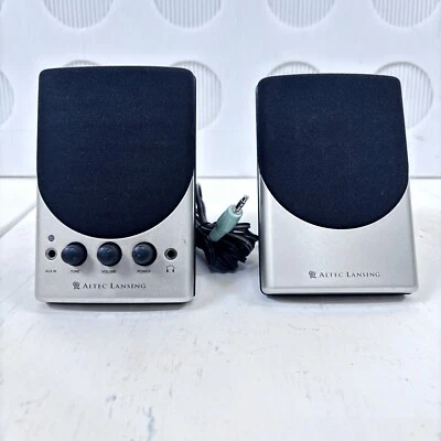 Altec Lansing BX1020 PC Speakers | Volume  Tone | Aux-In | Headphone | Free Ship - Image 1 of 4