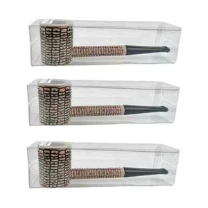 3 Pipas de madera duraderas para fumar cigarrillos de tabaco pipas de cigarros Enchase regalo 2 - Imagen 1 de 5