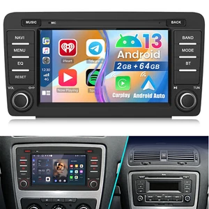 Für SKoda Octavia II MK2 2004-2013 Carplay Android13.0 Autoradio GPS NAVI 2+64GB - Bild 1 von 12