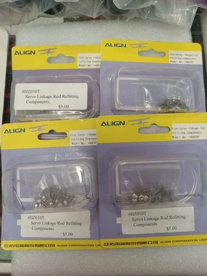 Align HZ010T Servo Linkage Rod Components (x4 packages) - Image 1 of 2