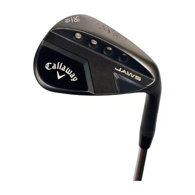 Черный ведж Callaway Jaws с полным носком 58° 10 отказов стальной стержень гибкий для правосторонней стойки 35 дюймов - Изображение 1 из 4