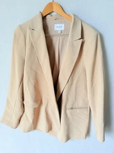 Preview Women’s Beige Tan Blazer Jacket Size 18 - Picture 1 of 7