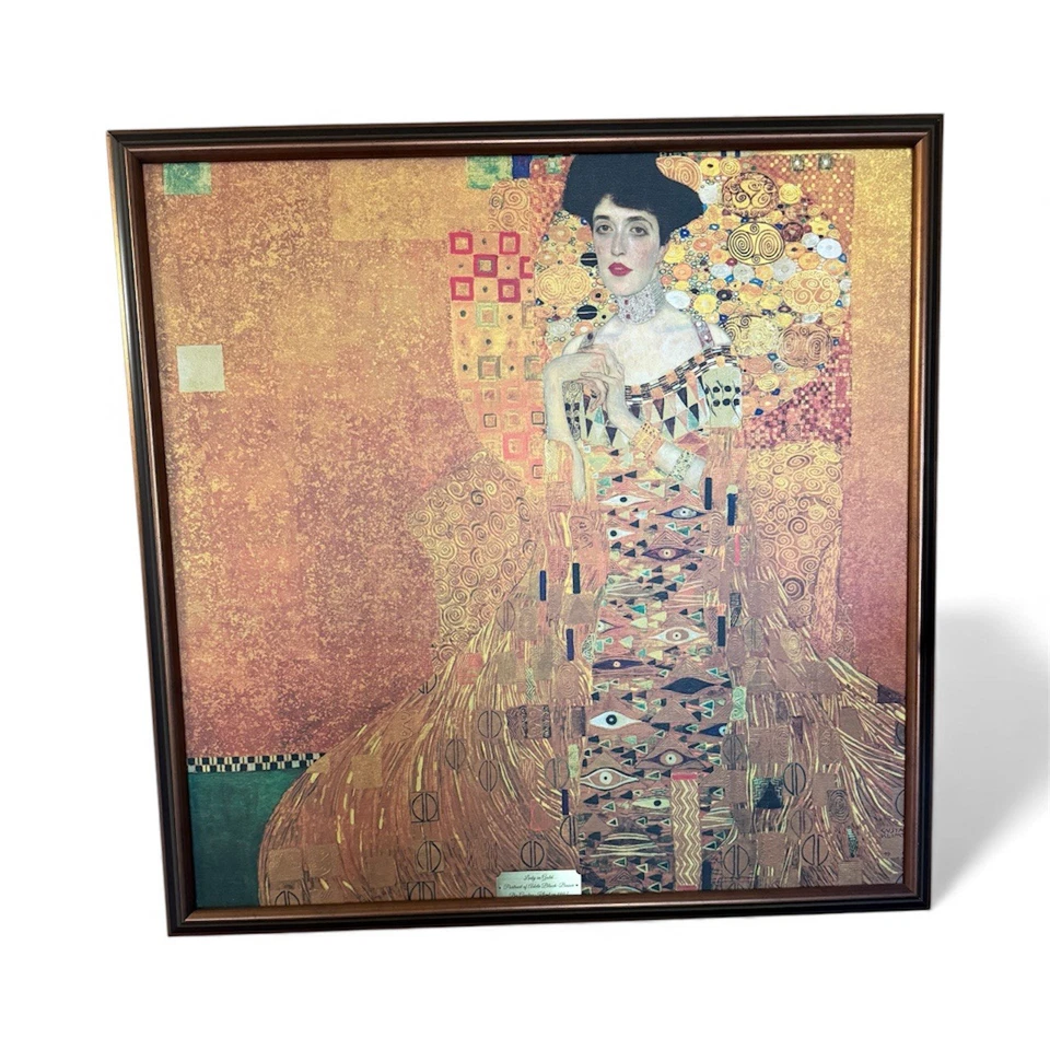 Lady In Gold Adele Bloch-Bauer I Gustav Klimt With Frame - Image 1 of 2