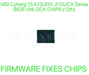 MSI Cyborg 15 A12UDX, A12UCX Series, ADMIN NO PASSWORD FIRMWARE FIXES BIOS CHIP - Afbeelding 1 van 1