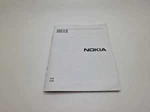 New Old Stock English Nokia C1-01/C1-02 User Guide User Manual 3UKPOST - Zdjęcie 1 z 4