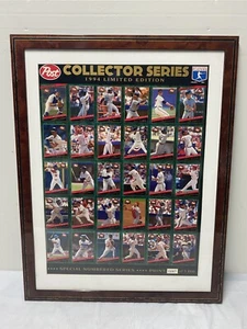 FRAMED 1994 POST Collector Series UNCUT Sheet of 30 MLB Baseball Cards 0287/5000 - Picture 1 of 9