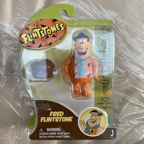 FRED FLINTSTONE HANNA BARBERA WB THE FLINTSTONES 3.75” FIGURE JAZWARES 71001 Cover