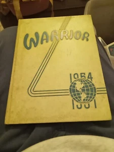 CENTRAL HIGH SCHOOL 1954 YEARBOOK "WARRIOR" Memphis, Tennessee - Picture 1 of 3