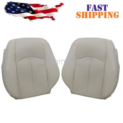 Cubierta de asiento de cuero trasera en ambos lados apta para 04 2005-2009 Mercedes-Benz E320 E500 Foto 1 de 4