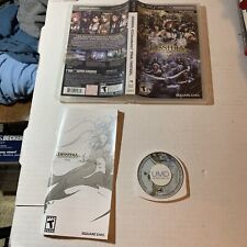 Dissidia 012: Duodecim Final Fantasy (Sony Psp, 2011) Cib Complete Authentic