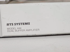 Dual (2) RTS Systems Model 444 Dual Buffer Amplifier - Picture 1 of 6