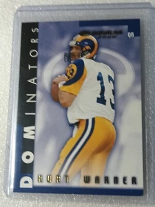 2000 Donruss Dominators 2596/5000 Kurt Warner #D-20 HOF - Picture 1 of 3
