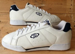 Kelme Roadstar Low Leather Trainers UK8.5/US9.5/EU43 62000 White/Blue - Picture 1 of 12