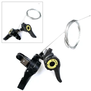 Cambio Bicicletta Universale Velocità 15 18 21 Leva Mountain Bike Con Trigger Cavo - Foto 1 di 5