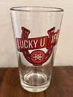 Lucky U IPA Pint Beer Glass Breckenridge Brewery Colorado Man Cave Collectible