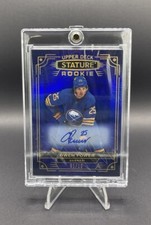 2022-23 Upper Deck Stature Blue Rookie Auto #104 Owen Power Auto 01/10 - Buffalo