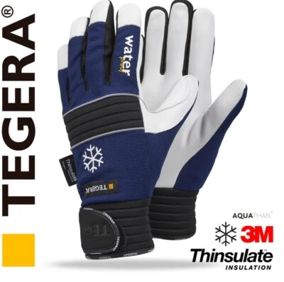 Thermo Handschuhe Tegera Ejendals 297 gefüttert Winter Wind wasserdicht Ziege Thinsulate - Bild 1 von 2