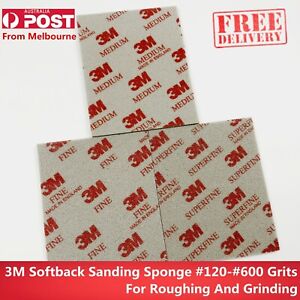 3M Softback Sanding Sponge - Practical grinding and polishing sets 120—600 Grits