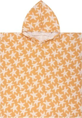 Swim Essentials Strandponcho mit Seestern Muster und Kapuze - Bild 1 von 4