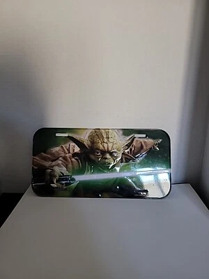 YODA Star Wars Gran Maestro de la Orden Jedi Placa Oficial Aluminio Nuevo con Etiquetas Foto 1 de 4