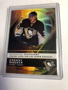 2008-09 UD McDonalds Evgeni Malkin Superstar Spotlight #IS8