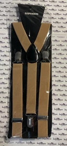 Unbranded Boys Tan Suspenders BRAND NEW - Picture 1 of 1