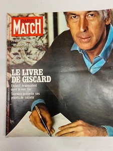 REVUE PARIS MATCH 1976 LE LIVRE DE GISCARD Johnny Hallyday & Guy Drut - HAMILTON - Imagen 1 de 1
