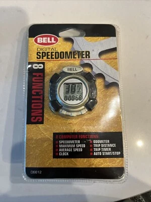 BELL DIGITAL SPEEDOMETER Wheel Size 20" to 27" Factory Sealed 1999 - Image 1 of 3