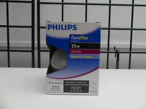 Philips DuraMax 25w Soft White Medium G25 Globe Light Bulb - Picture 1 of 6