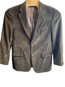 Brooks Brothers Brown Corduroy Sport Coat 40L 2 button
