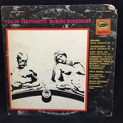 ERICA MORINI - Brahms & Tchaikovsky & Plays Vol 1 - WESTMINSTER ST 3LP SET RARE. - Image 1 of 4