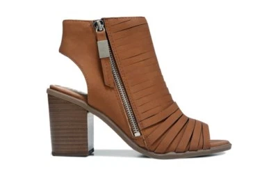 CIRCUS BY SAM EDELMAN *KESLER* PEEP TOE BOOTIE COLOR~BROWN SIZE 10 M - Image 1 of 4