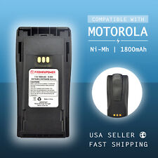Ni-mh Battery 1800mah for Replacement Motorola Cp200 Nntn4496