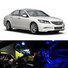 5 X Led Full Interior Lights Package Deal For 2008-2012 Honda Accord Sedan