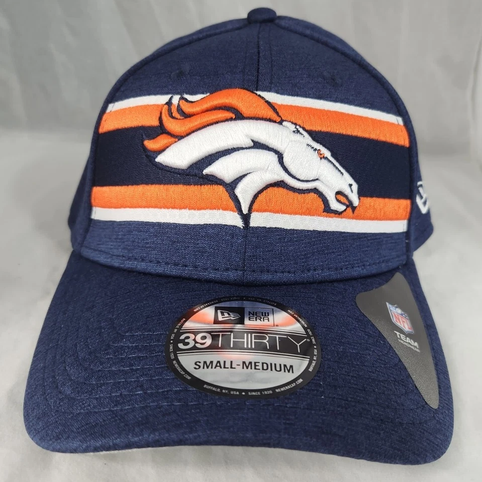 Denver Broncos NFL Era 39thirty 2019 Sideline Baseball Hat Flex Fit S/m