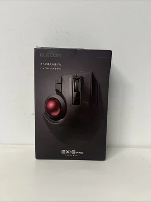 ELECOM EX-G Pro Trackball Mouse, Wired, Wireless, Bluetooth  - Image 1 of 4