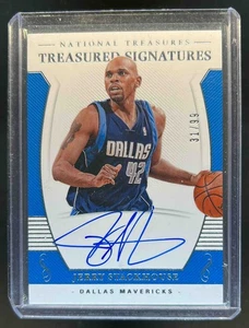 2018-19 National Treasures Jerry Stackhouse Treasured Auto #31/99 - Picture 1 of 2