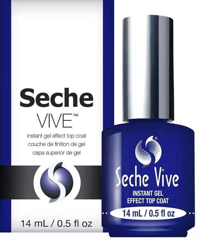 Seche Vive Instant Gel Effect Top Coat 14ml