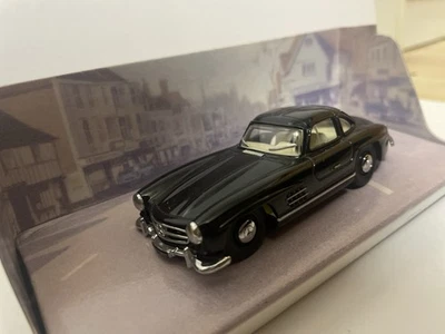 1:43 DINKY COLLECTION MATCHBOX 1955 MERCEDES-BENZ 300SL GULLWING BLACK IN OVP - Bild 1 von 4