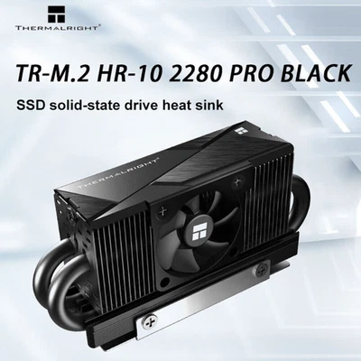 Colete dissipador de calor HR-10 2280 PRO M.2 SSD compacto unidade de estado sólido refrigerador dissipador de calor - Imagem 1 de 4